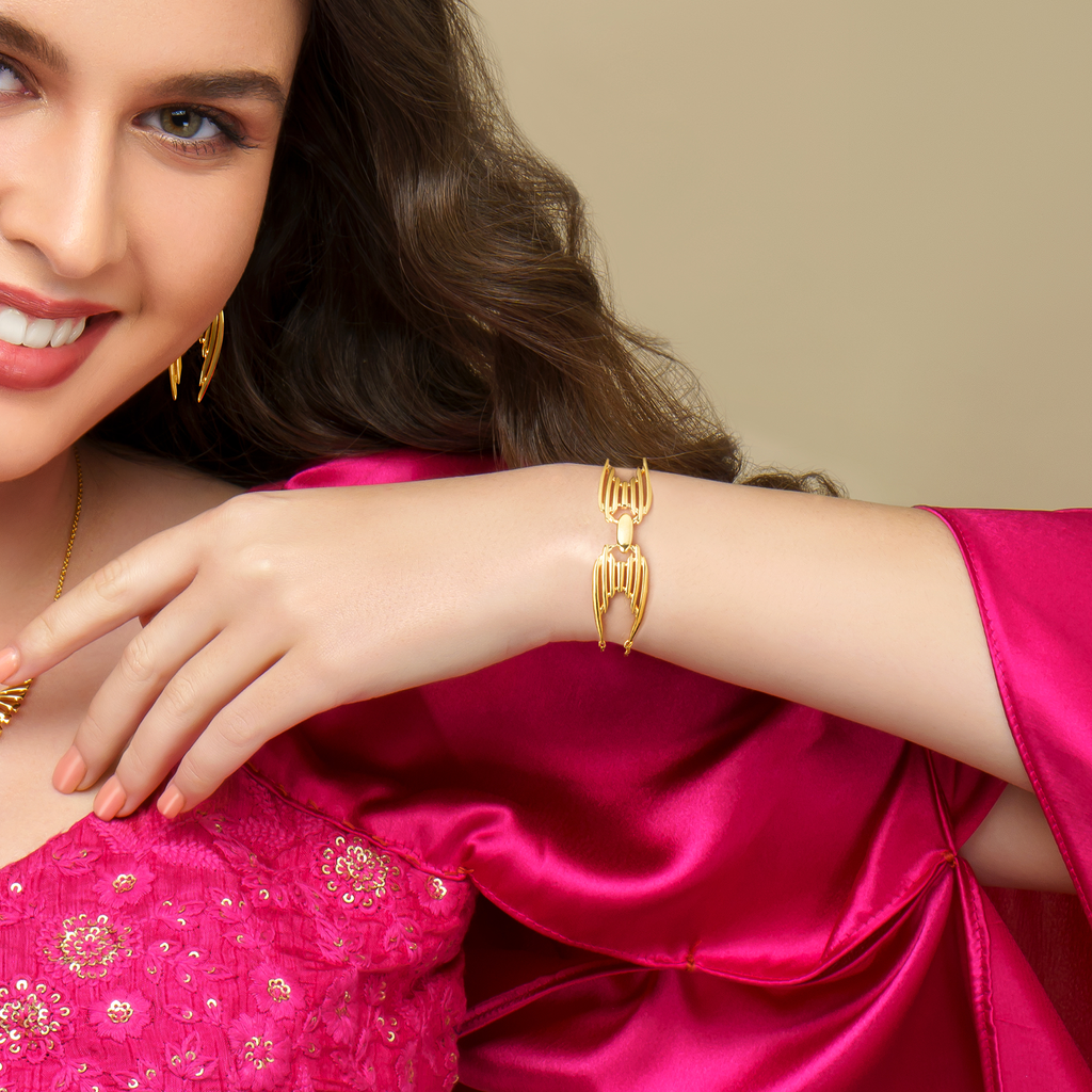 Be A Lil Extra Gold Bracelets