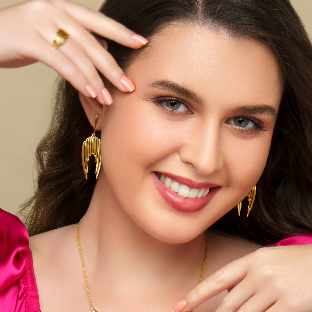 Be A Lil Extra Gold Earrings