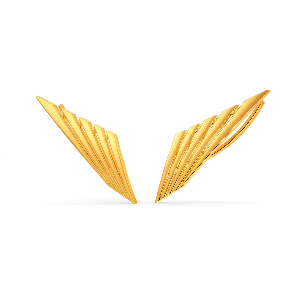 Take On The Extra Gold Earrings