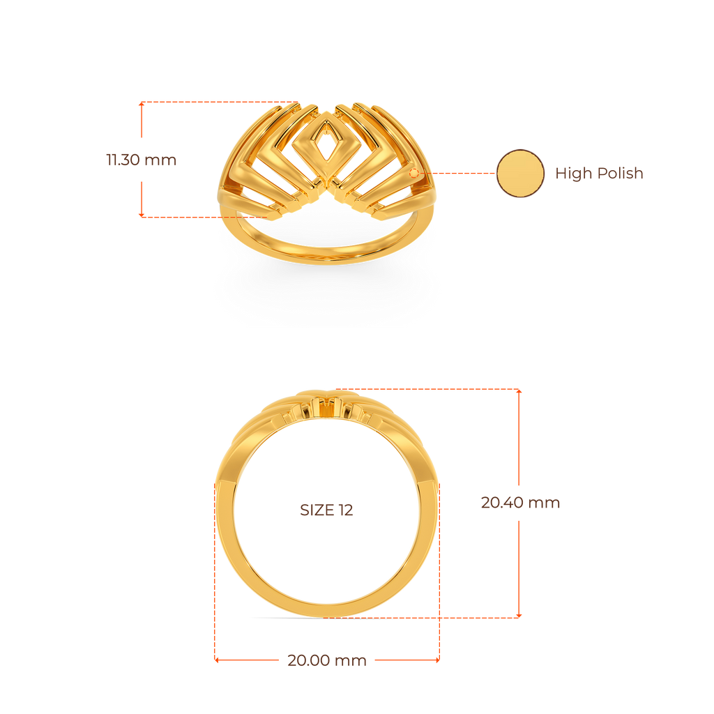 I Am Extra Gold Rings image