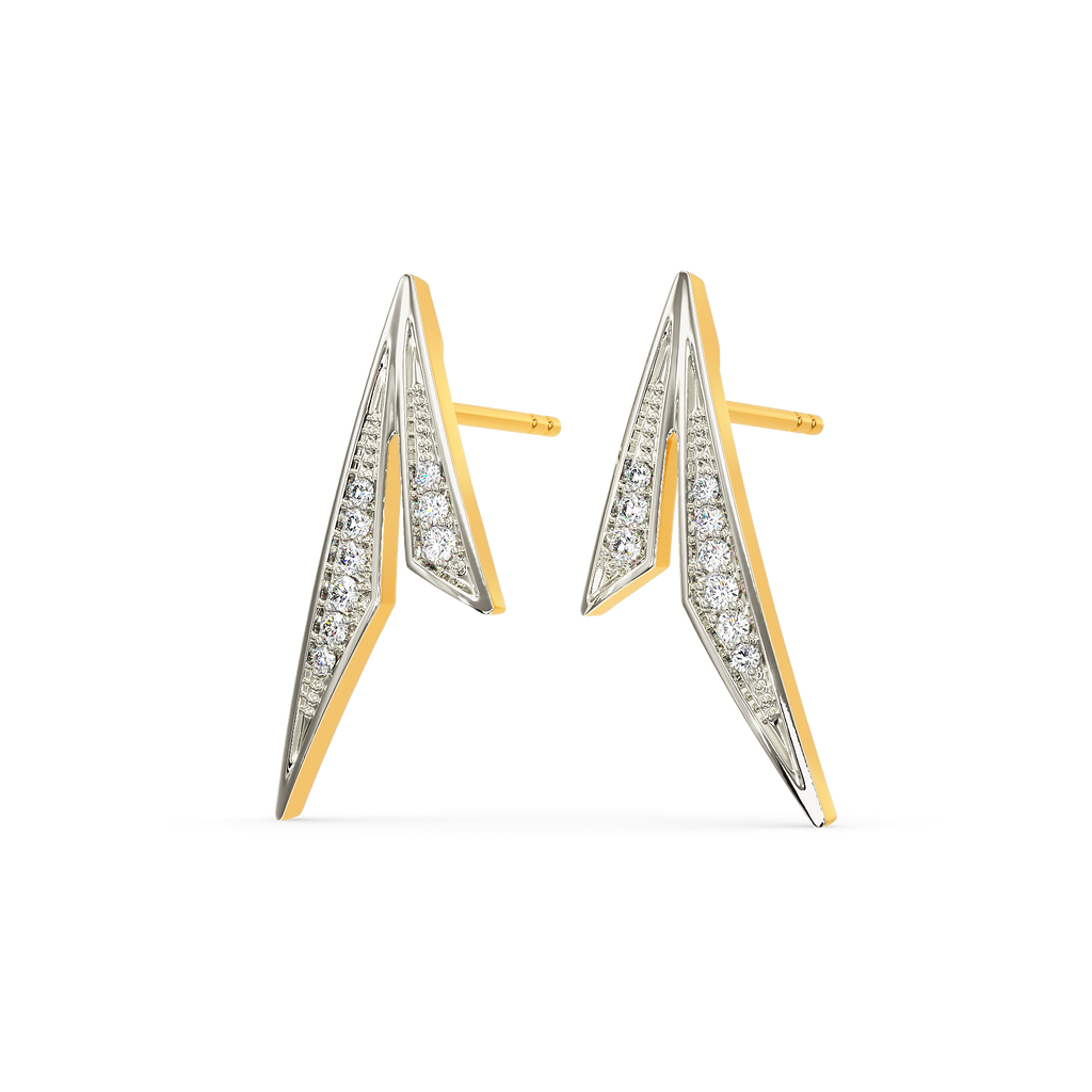 Sweep Me Off Diamond Earrings