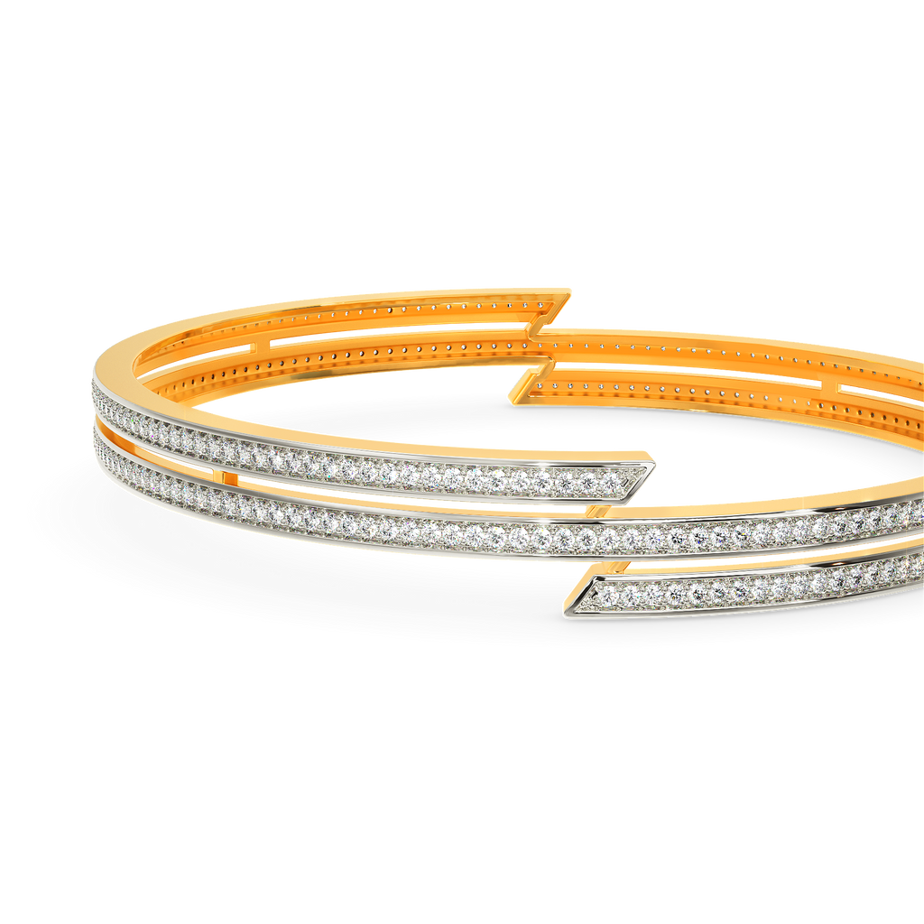 Fall For The Extra Diamond Bangles