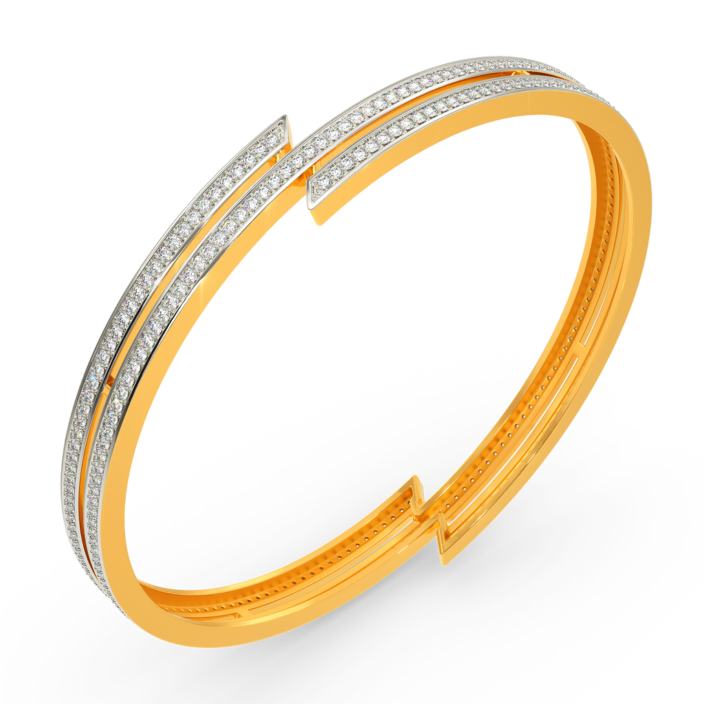 Fall For The Extra Diamond Bangles