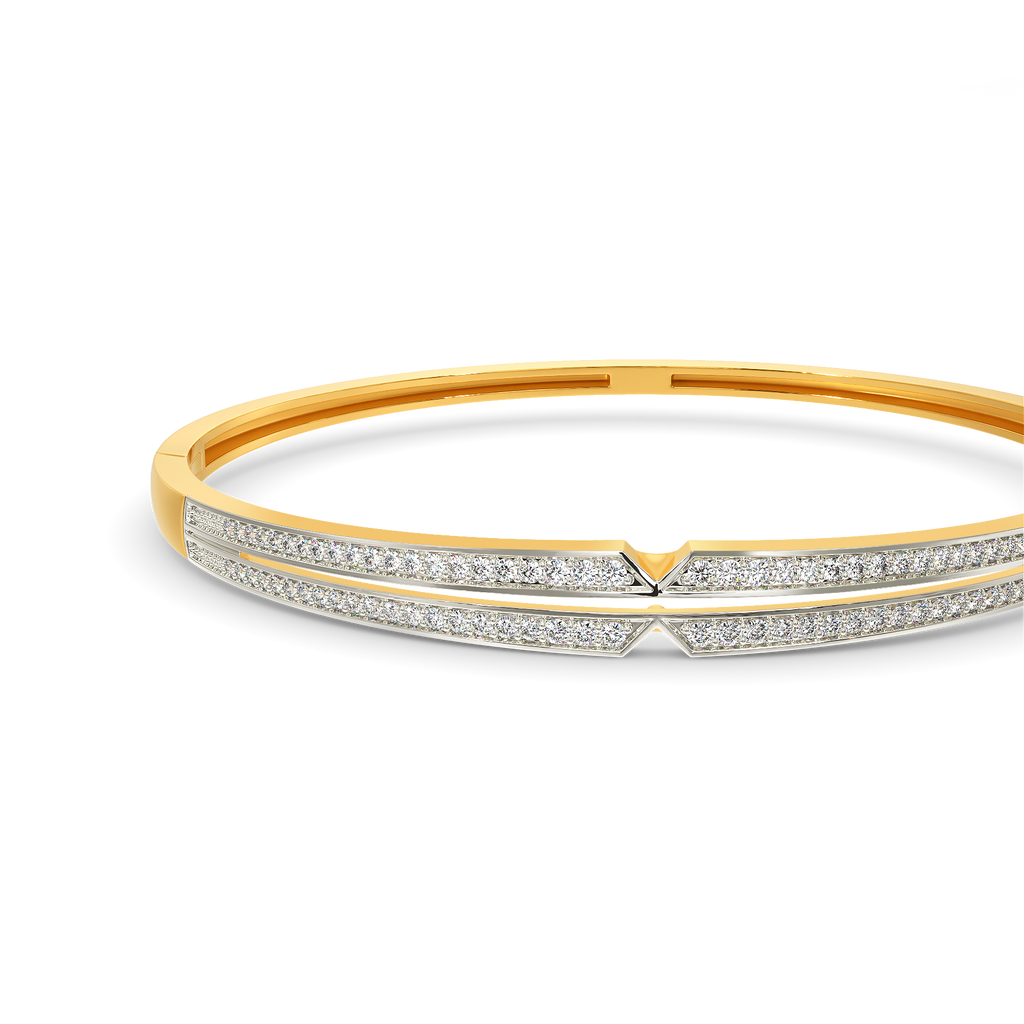 Extra Dramatic Diamond Bangles