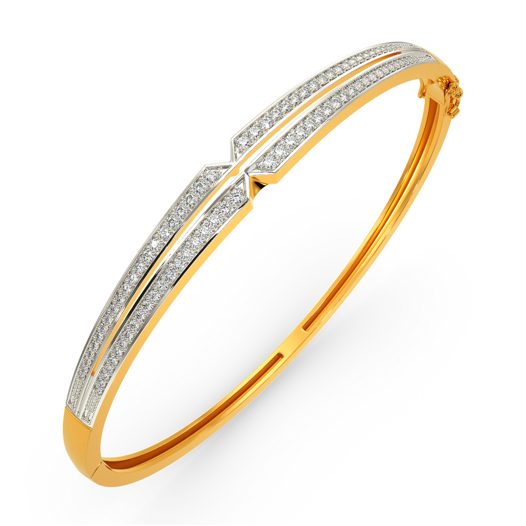 Extra Dramatic Diamond Bangles