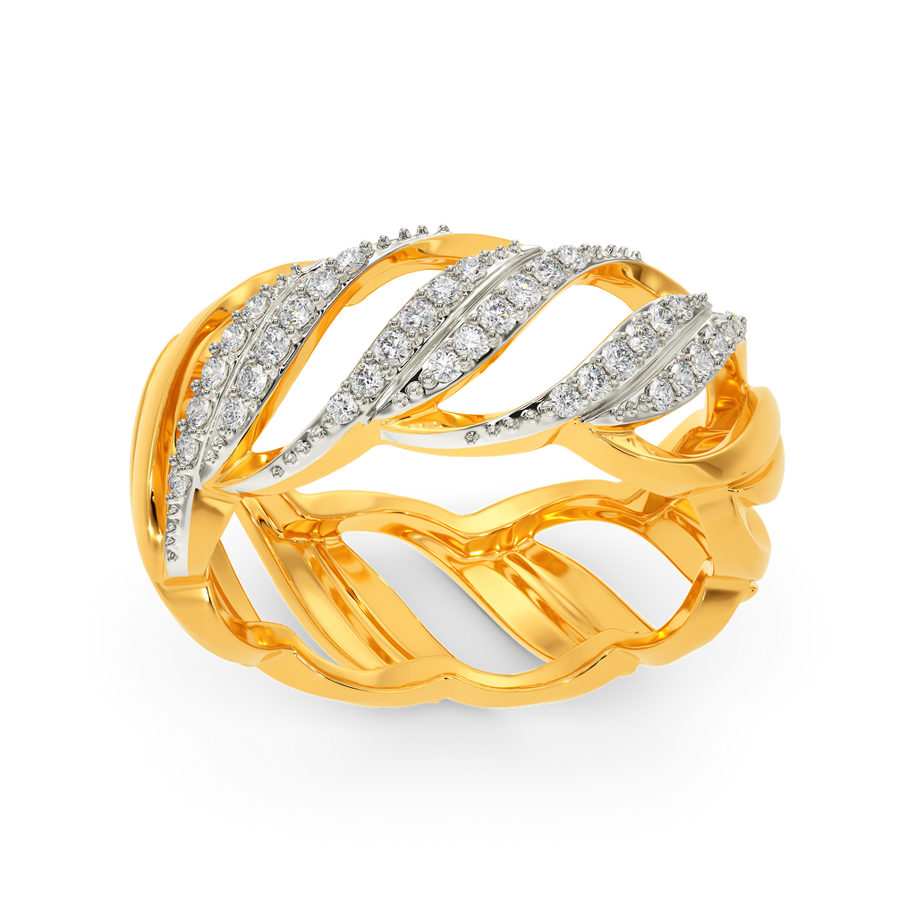 Mixed N Flowed Diamond Rings alternate view 3
