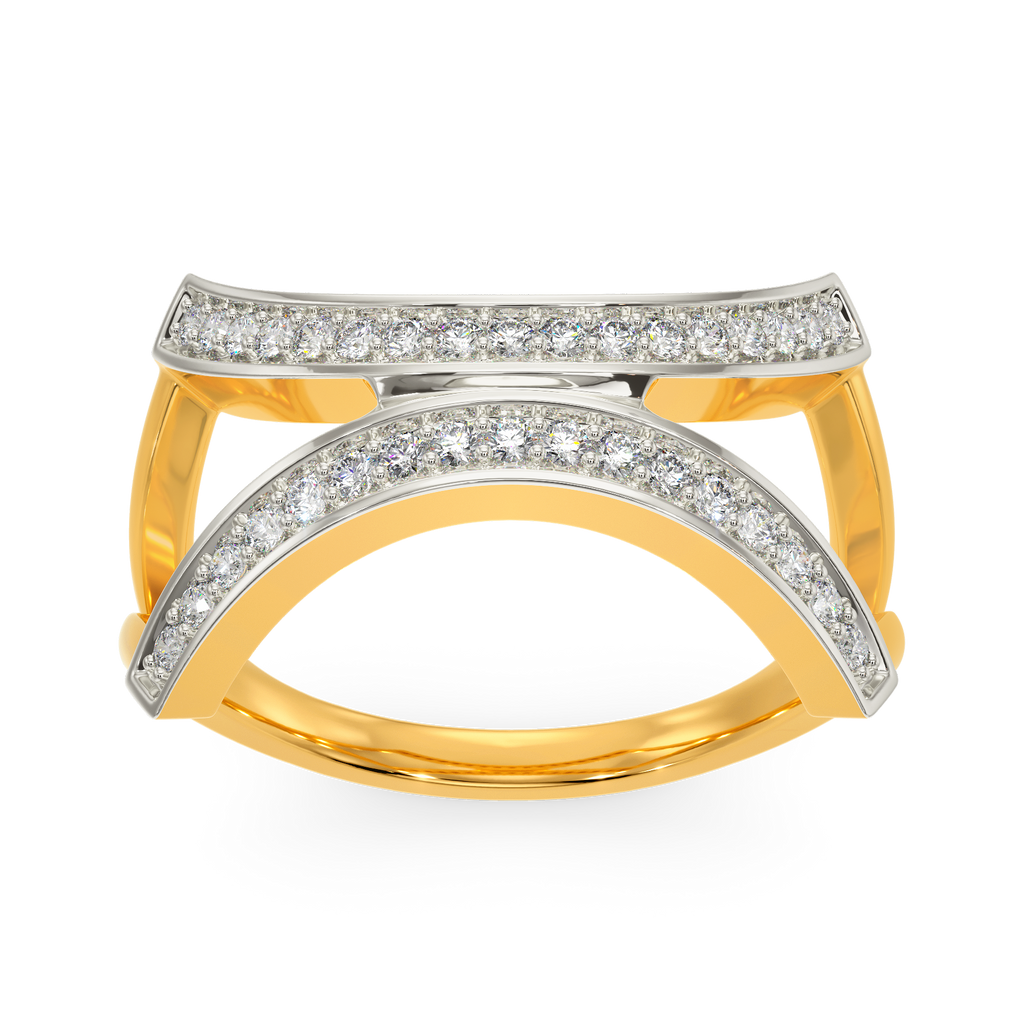 Flow Trail Diamond Rings alternate view 3