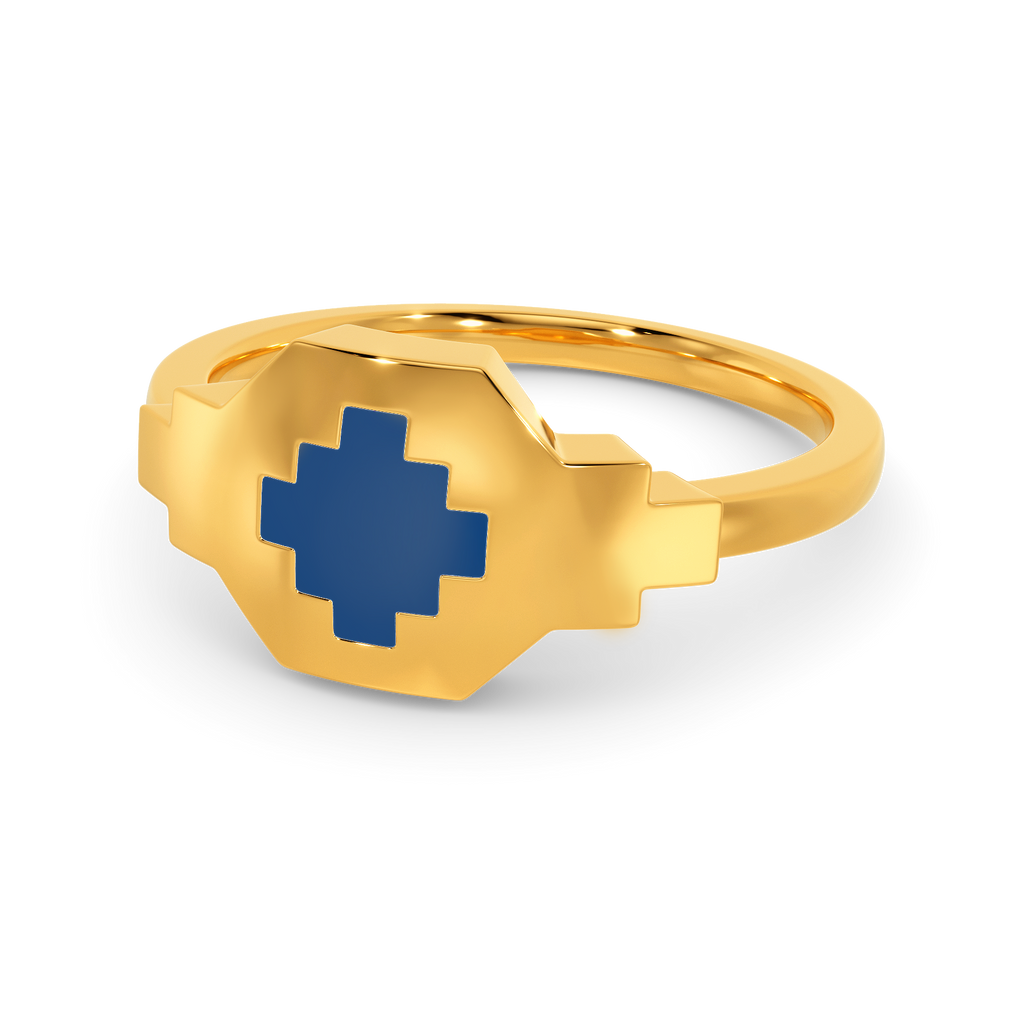 Denim Jazz Gold Rings alternate view 2