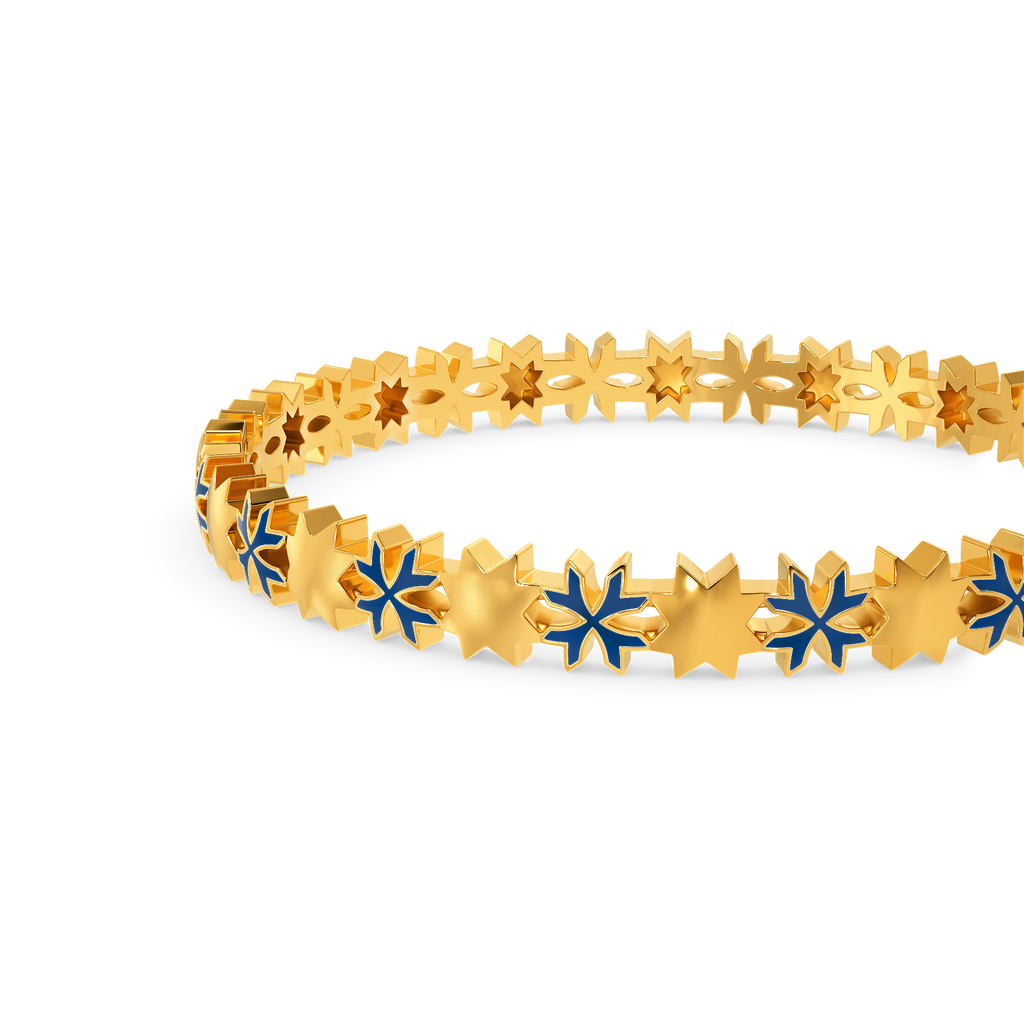 Keep On Groovin Gold Bangles