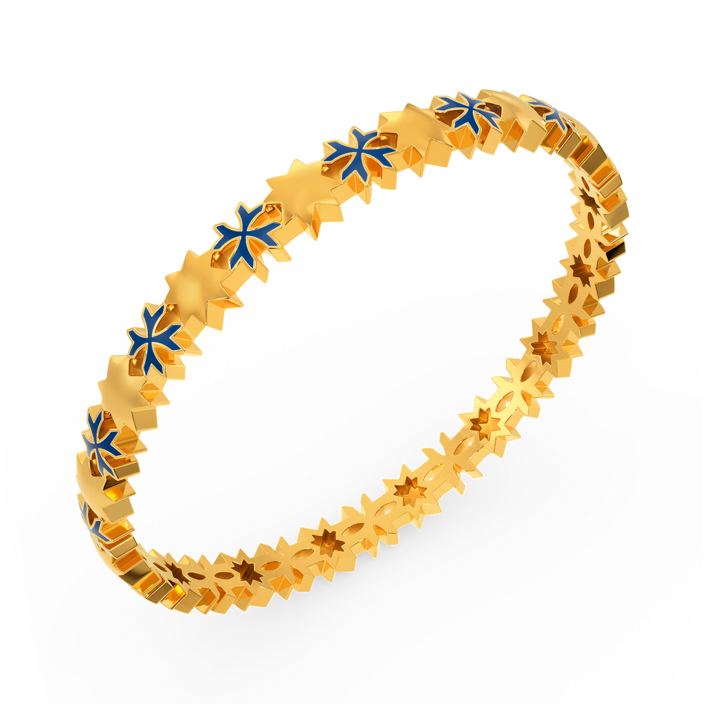 Keep On Groovin Gold Bangles