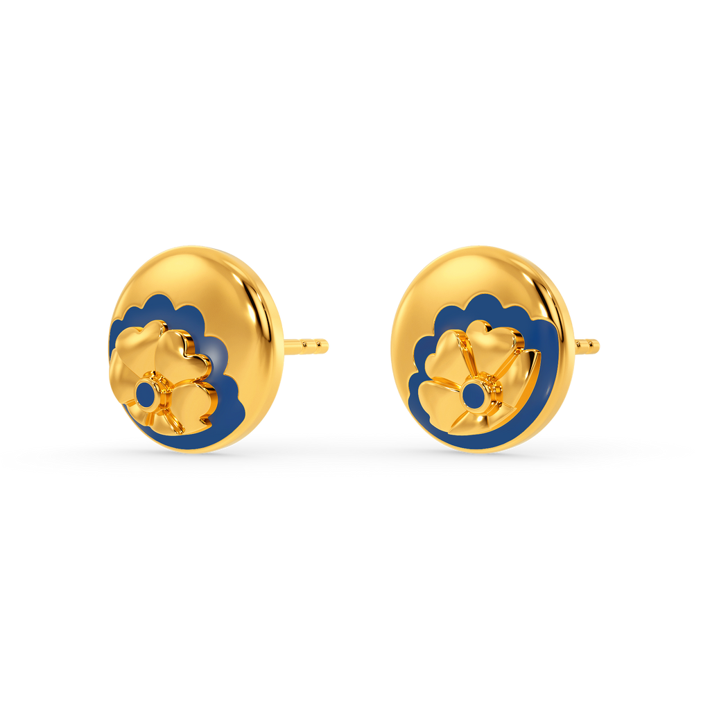 Steal The Show Gold Earrings