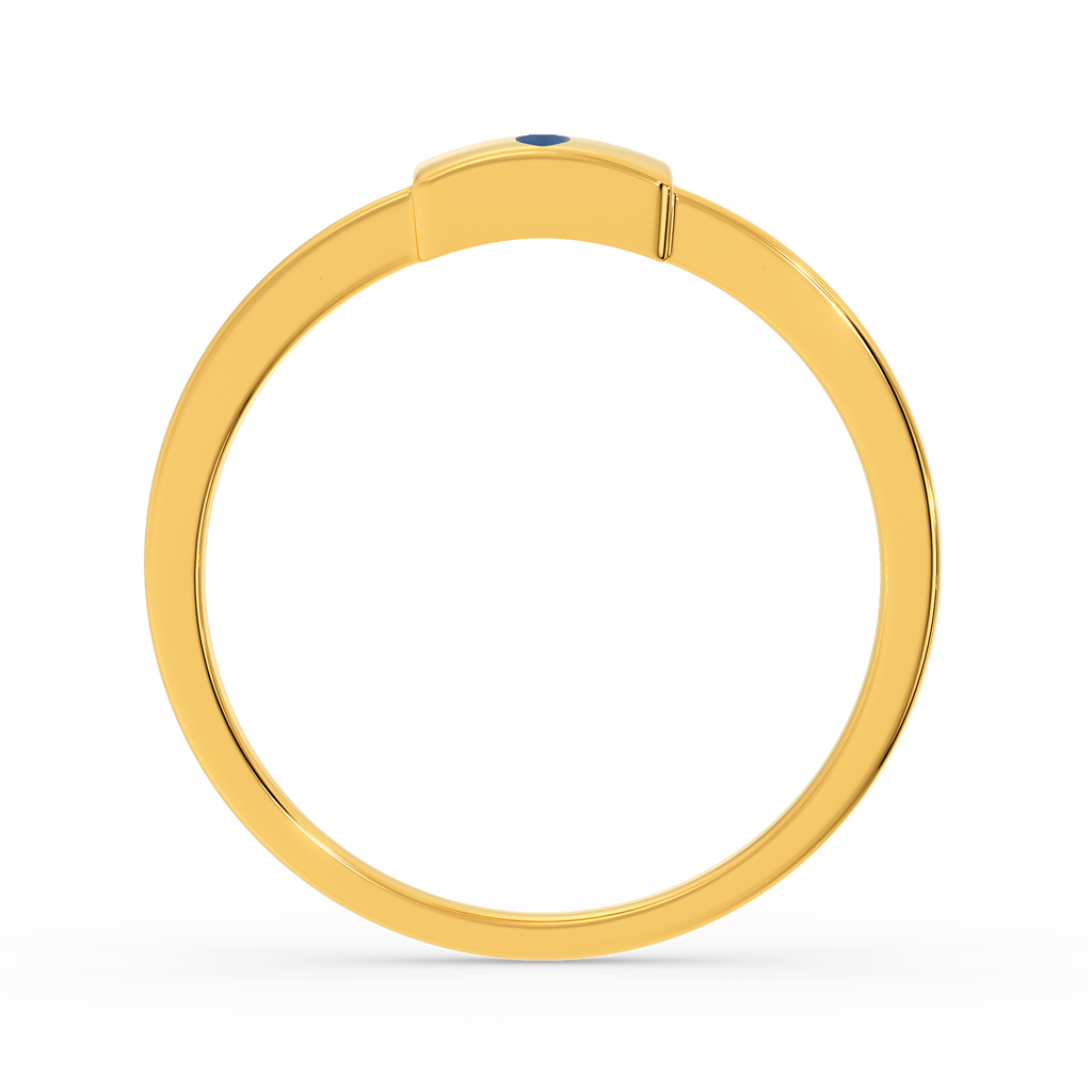 Depth Of Glimmer Gold Rings image