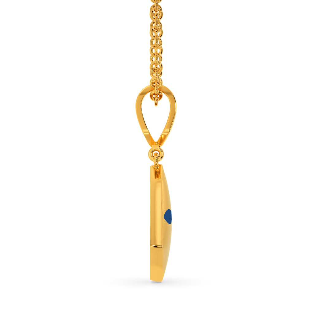 Glinted Art Gold Pendants