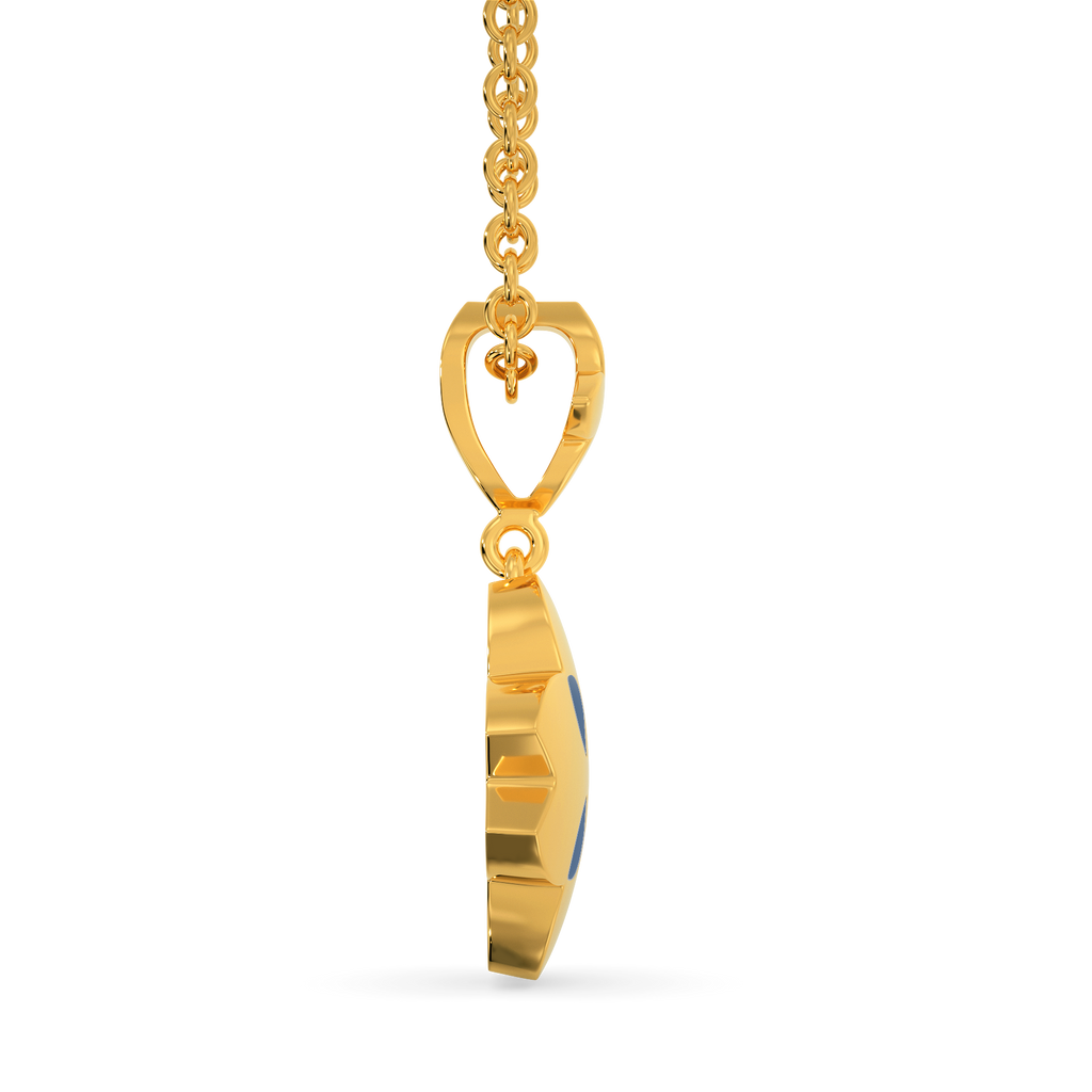 Denim Crush Gold Pendants