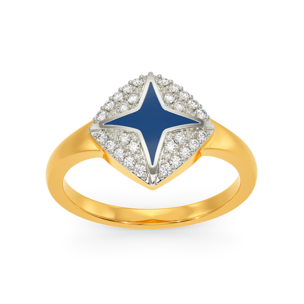 Denim Star Diamond Rings alternate view 3