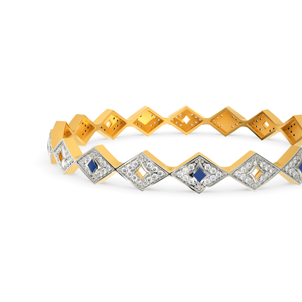 Dare Denim Diamond Bangles