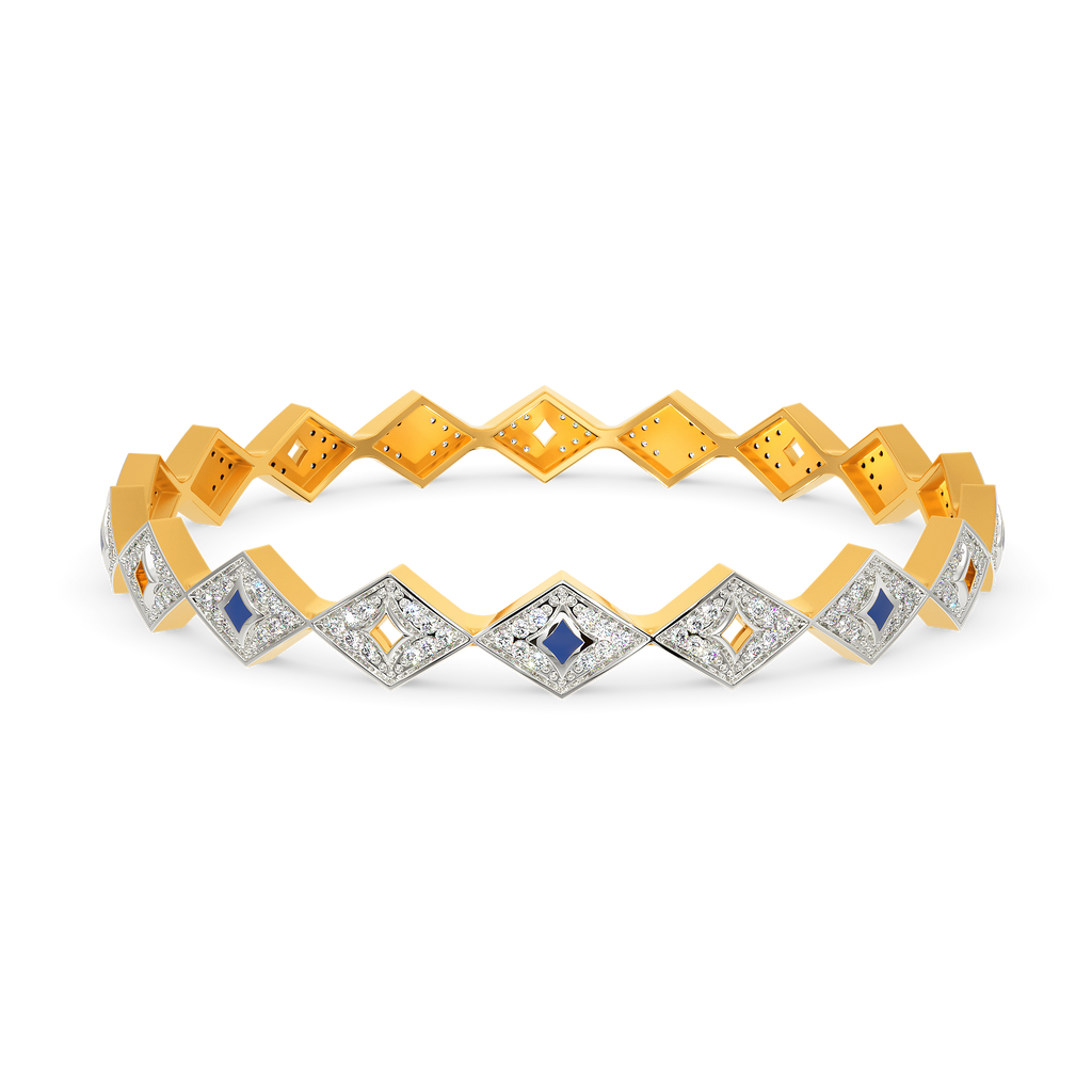 Dare Denim Diamond Bangles