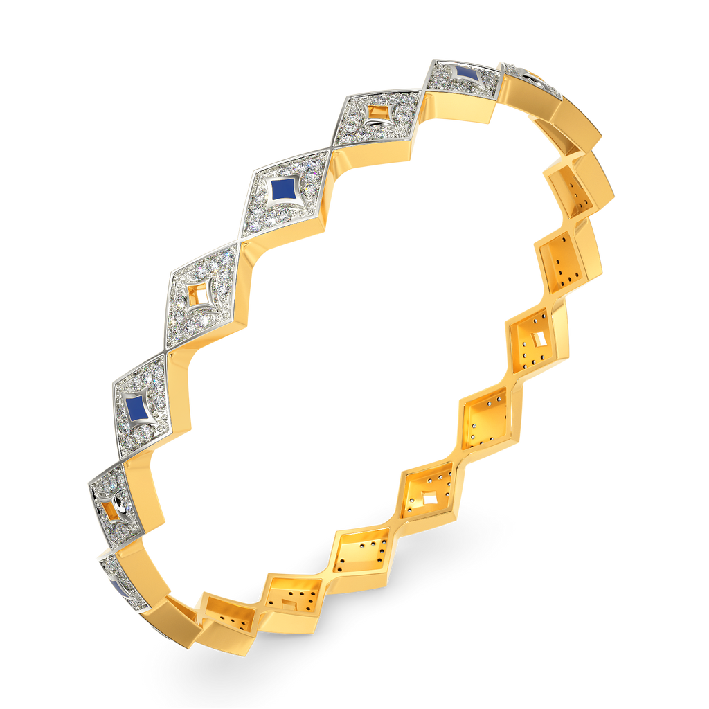 Dare Denim Diamond Bangles