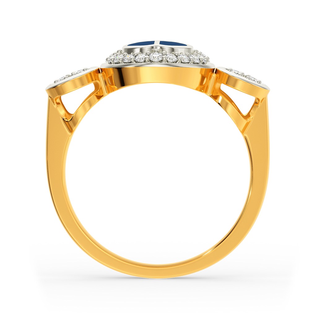 Dipped In Denim Diamond Rings image