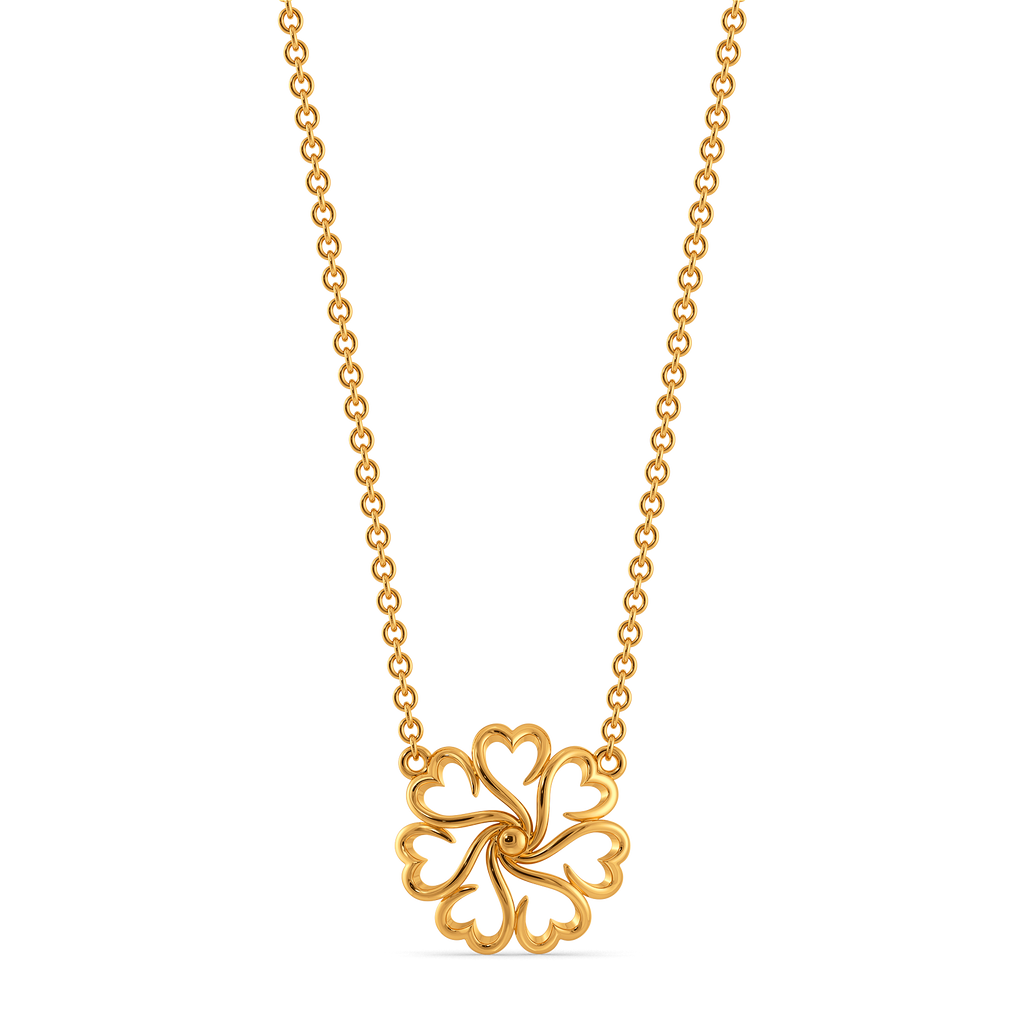Party Florals Gold Necklaces