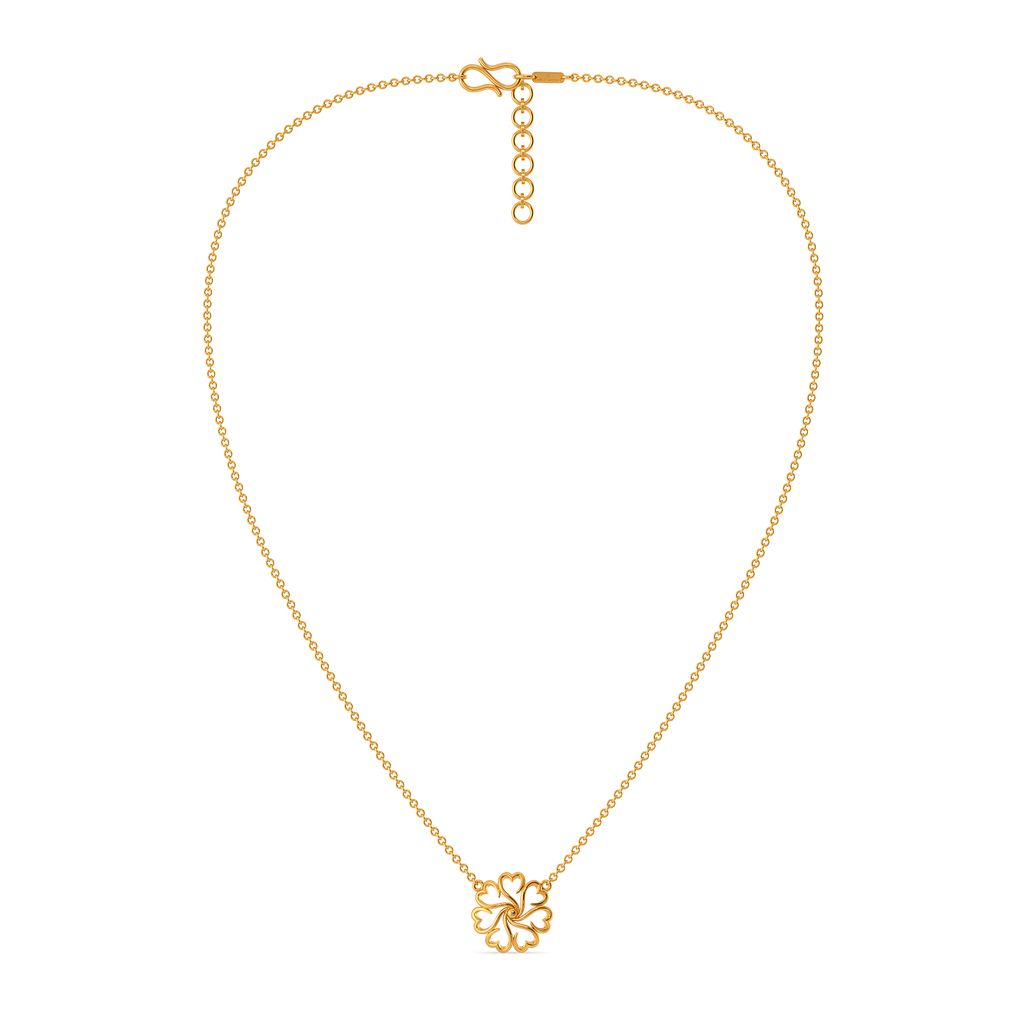 Party Florals Gold Necklaces