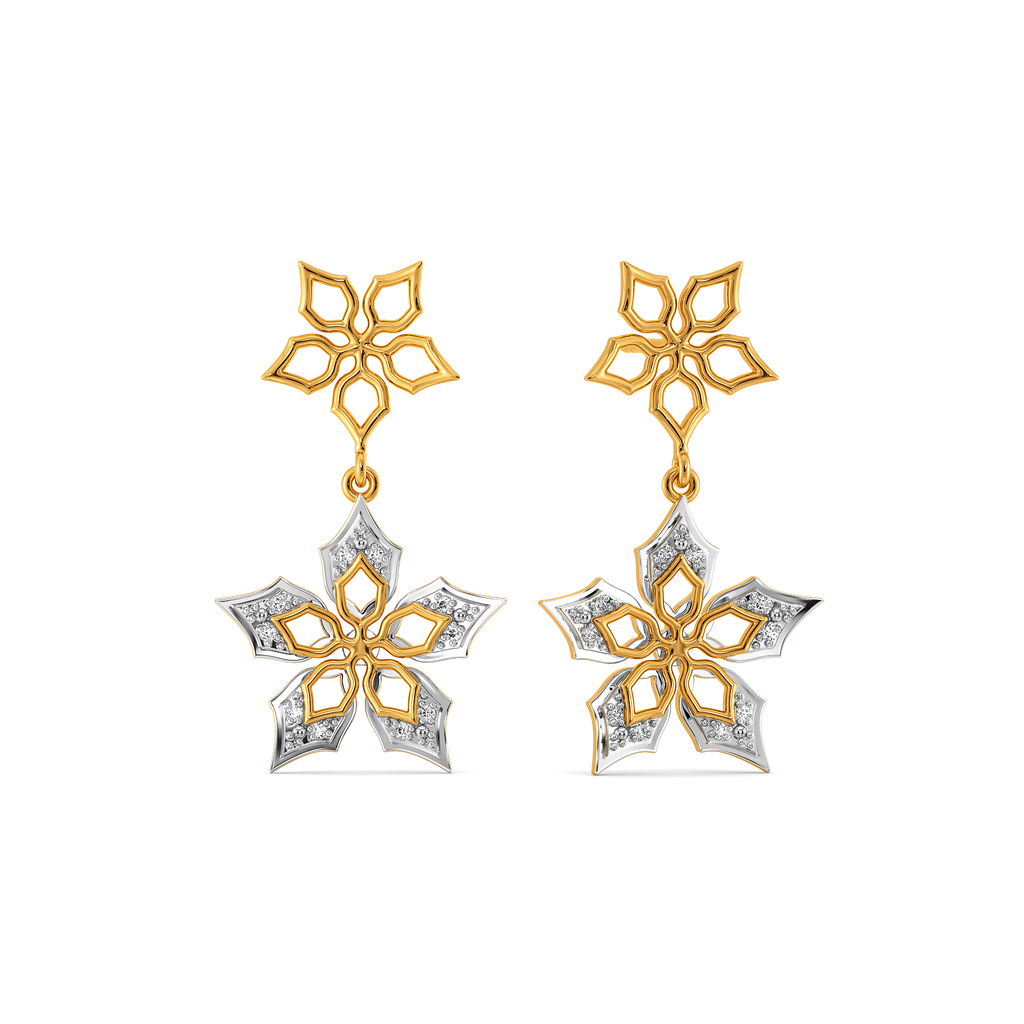 Symbol of Purity Diamond Earrings