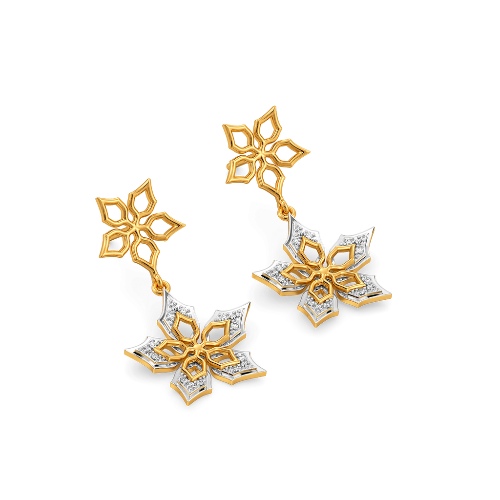 Symbol of Purity Diamond Earrings