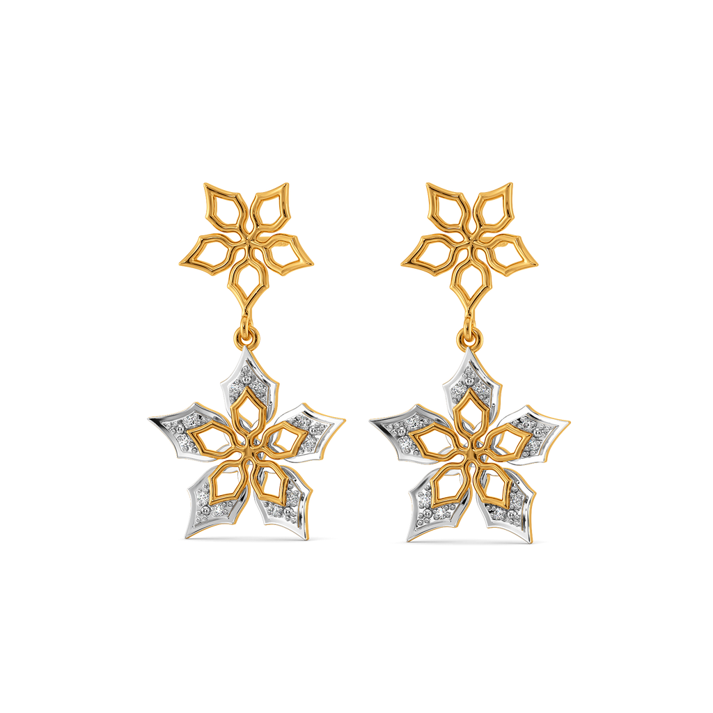 Symbol of Purity Diamond Earrings