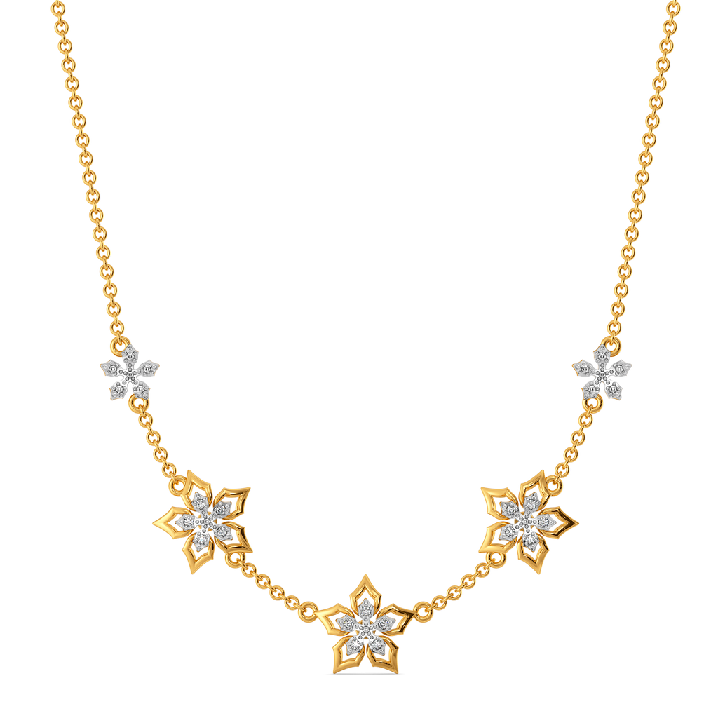 Symbol of Purity Diamond Necklaces