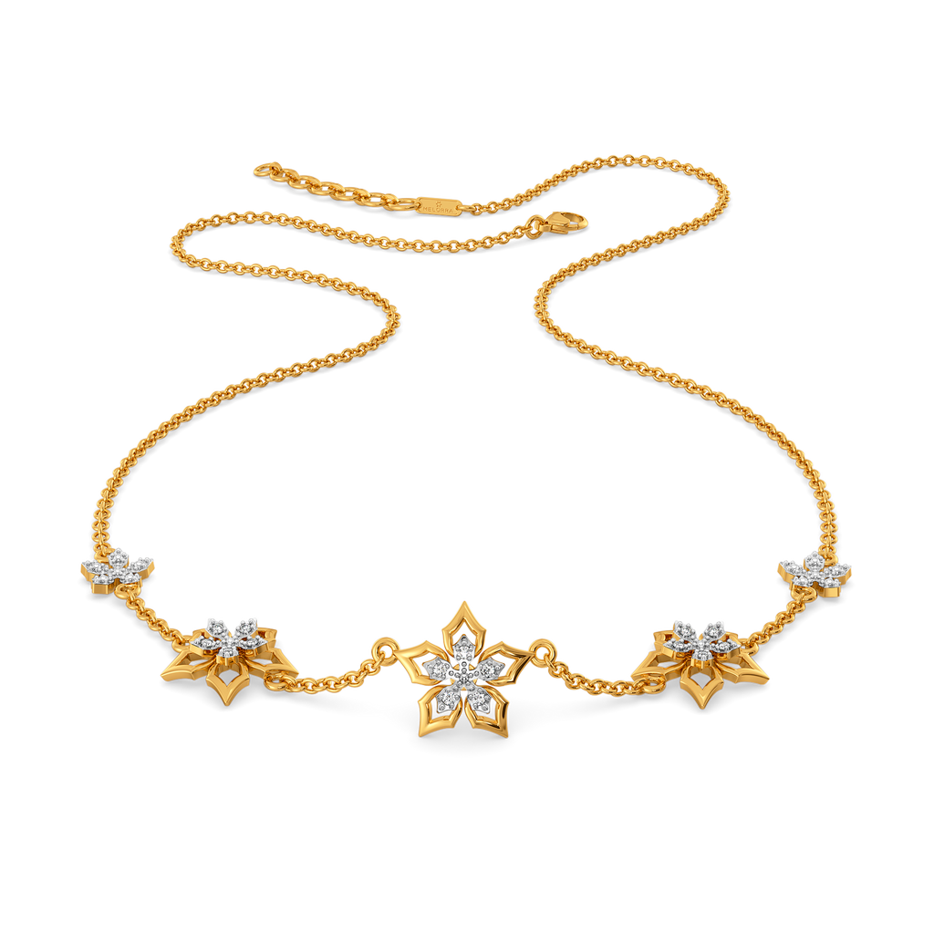 Symbol of Purity Diamond Necklaces