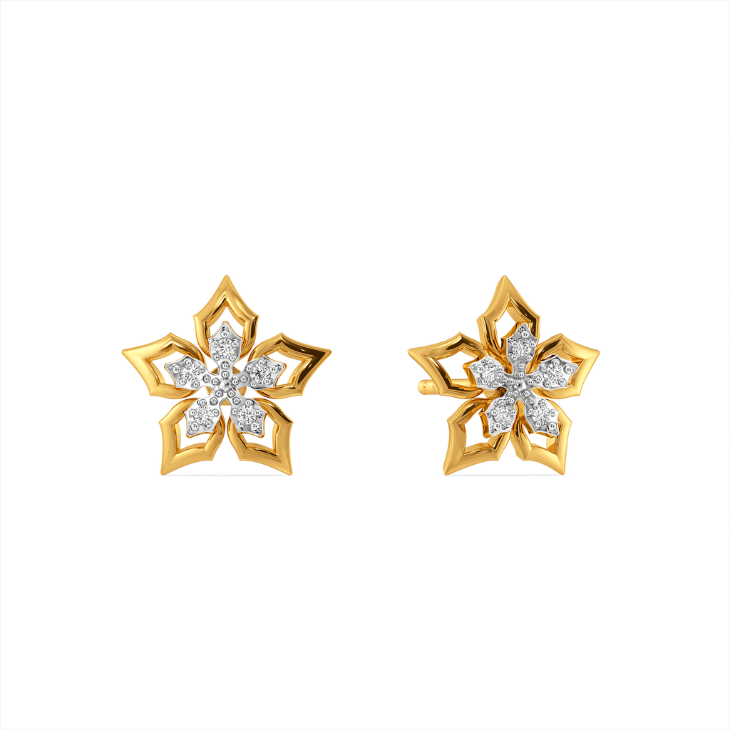 Symbol of Purity Diamond Earrings