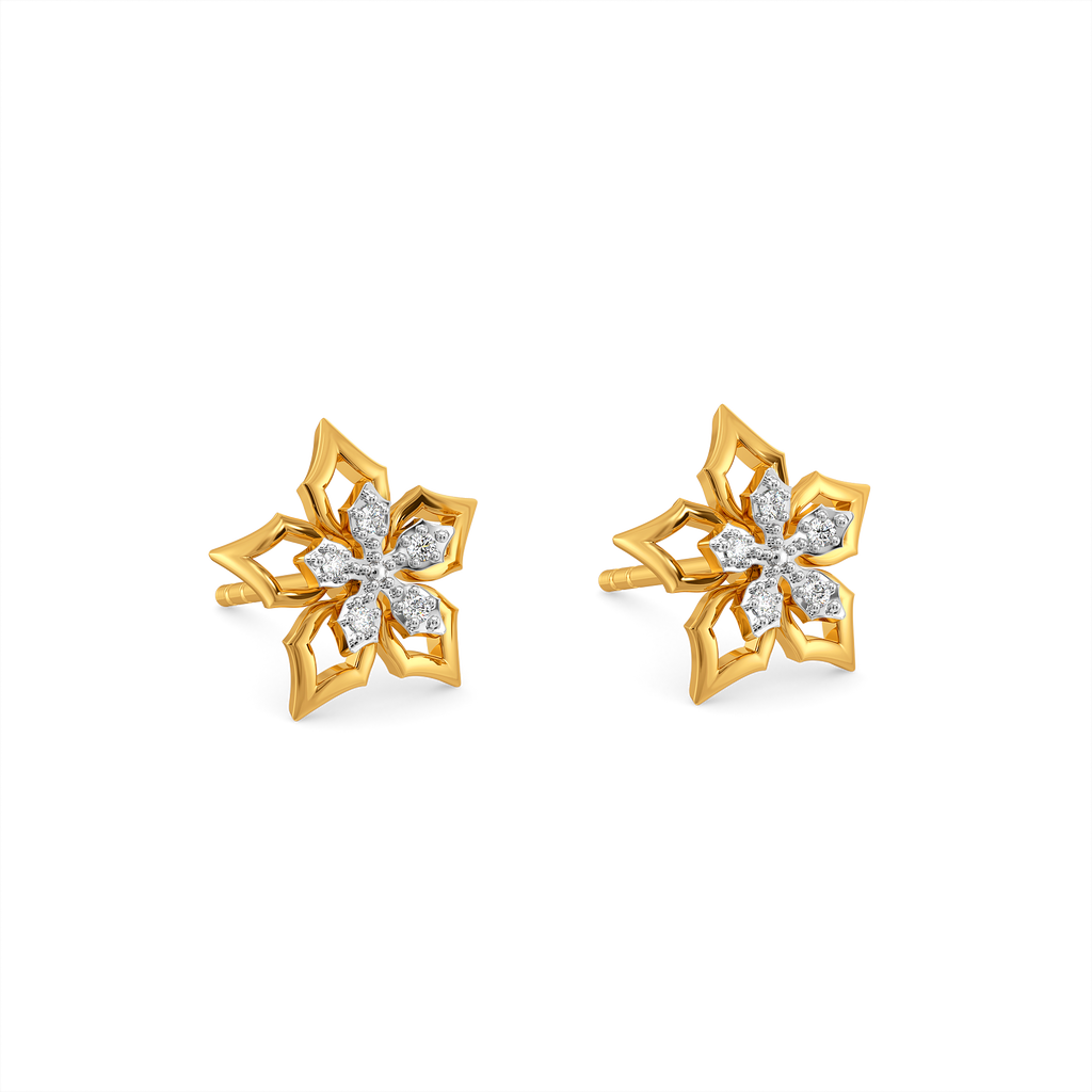 Symbol of Purity Diamond Earrings
