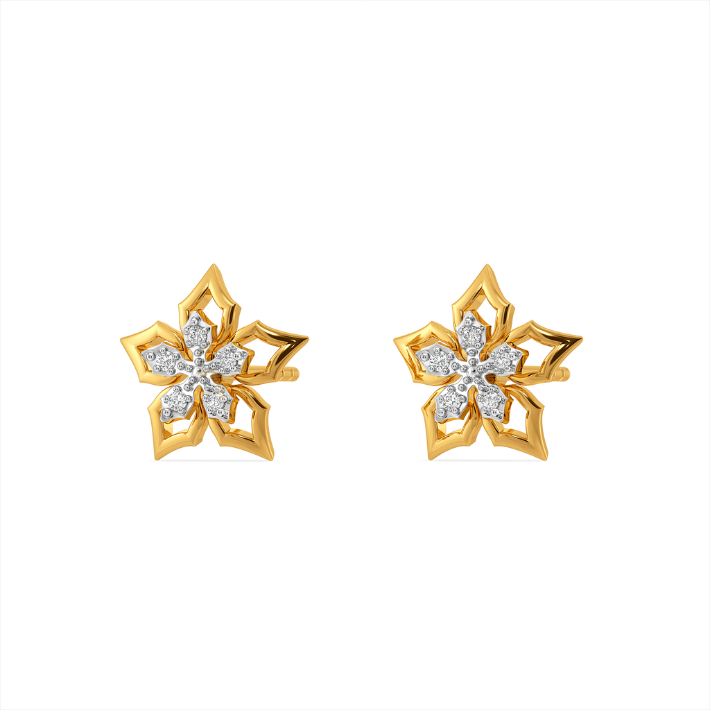 Symbol of Purity Diamond Earrings