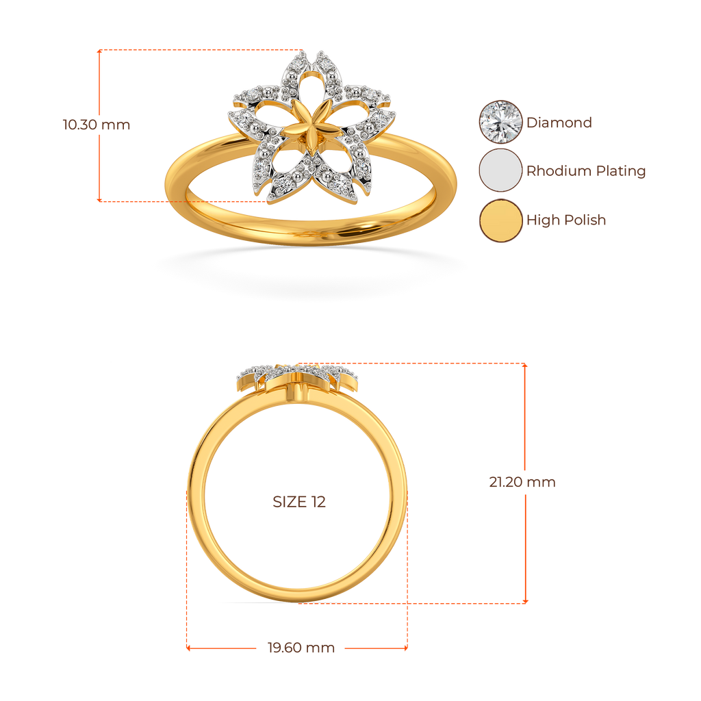 One Bloom Diamond Rings image