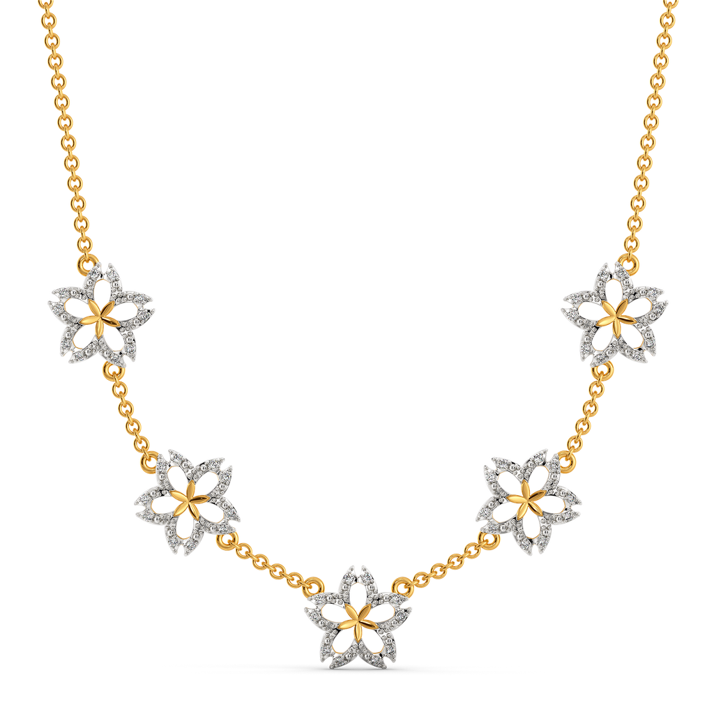 One Bloom Diamond Necklaces