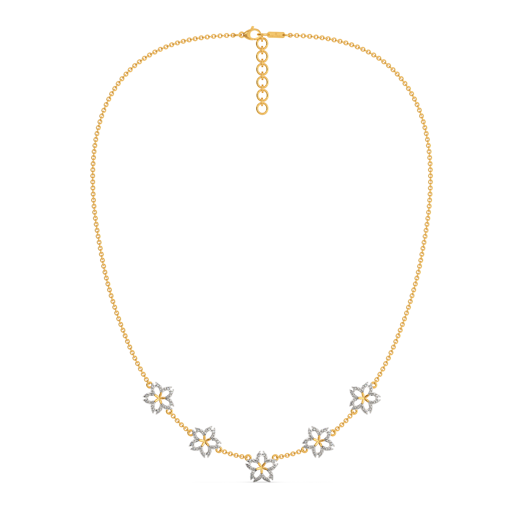 One Bloom Diamond Necklaces