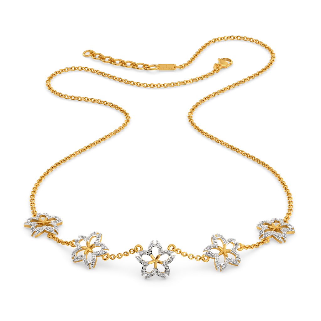 One Bloom Diamond Necklaces