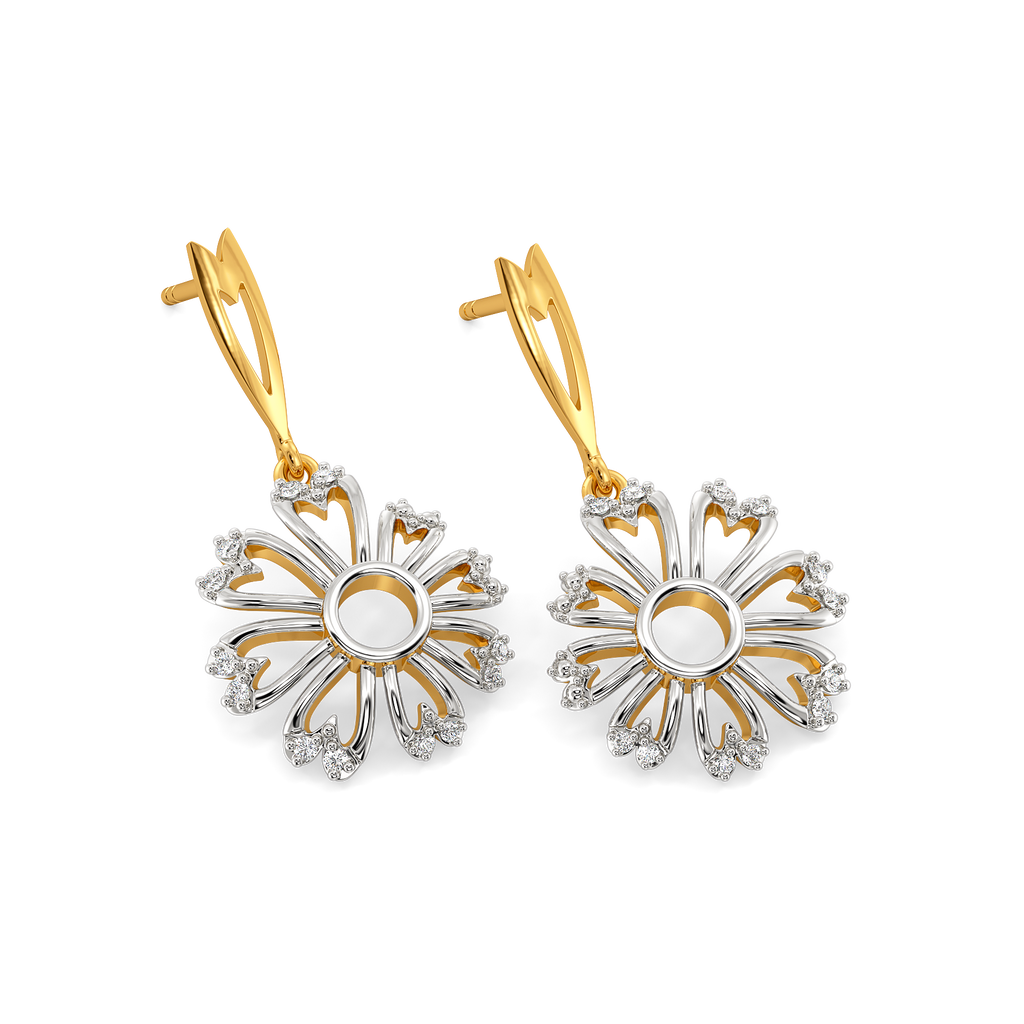 Iconic Bloom Diamond Earrings