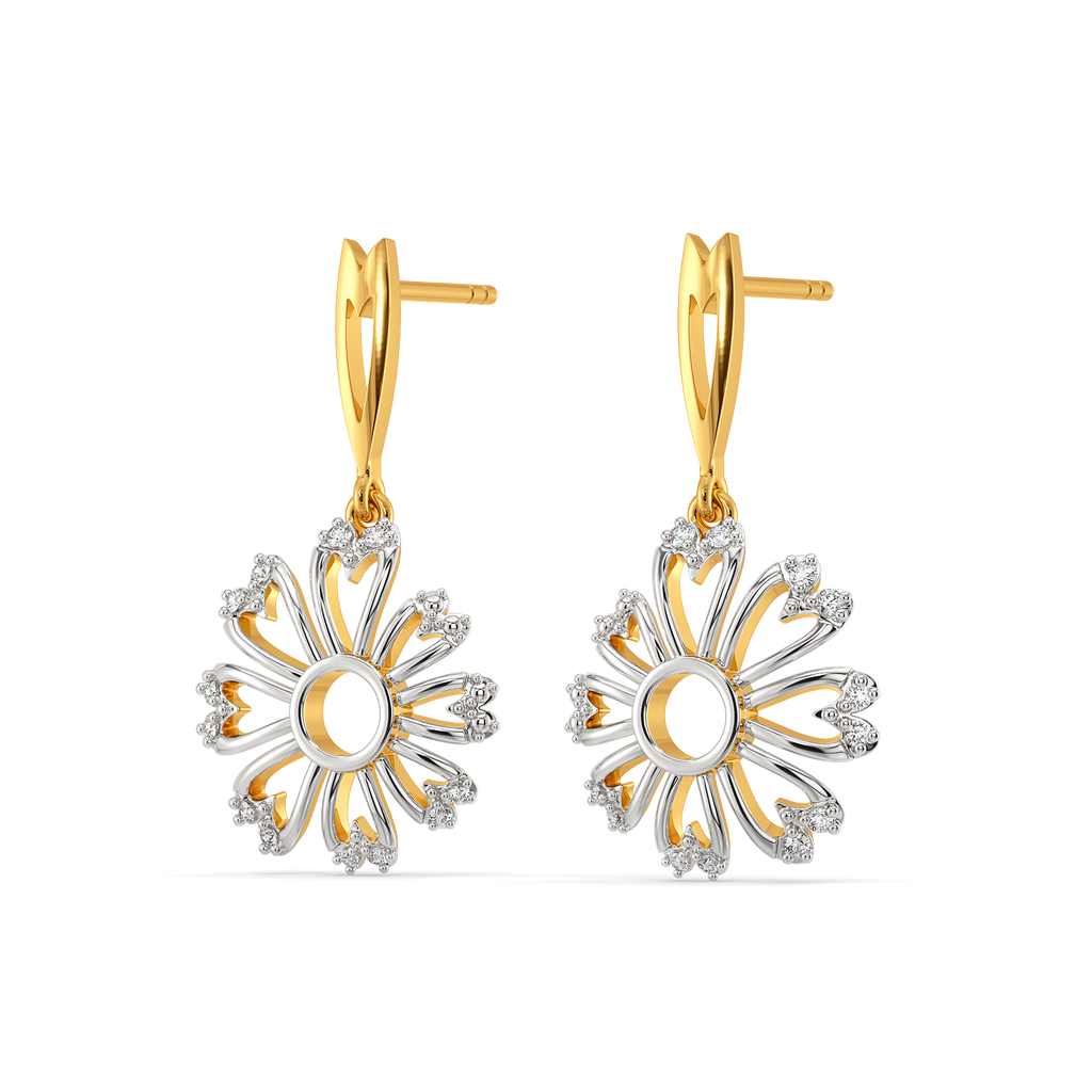Iconic Bloom Diamond Earrings