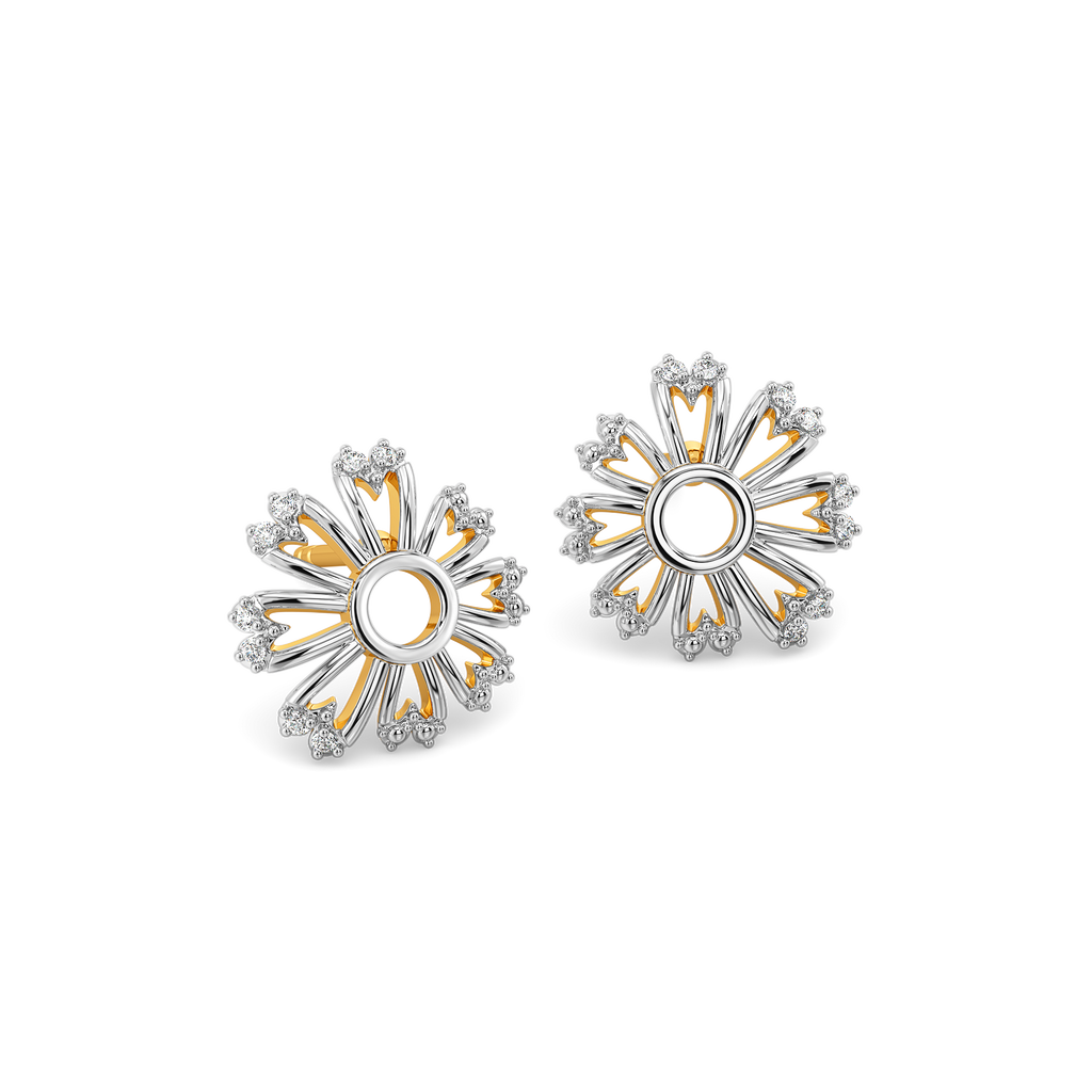 Iconic Bloom Diamond Earrings
