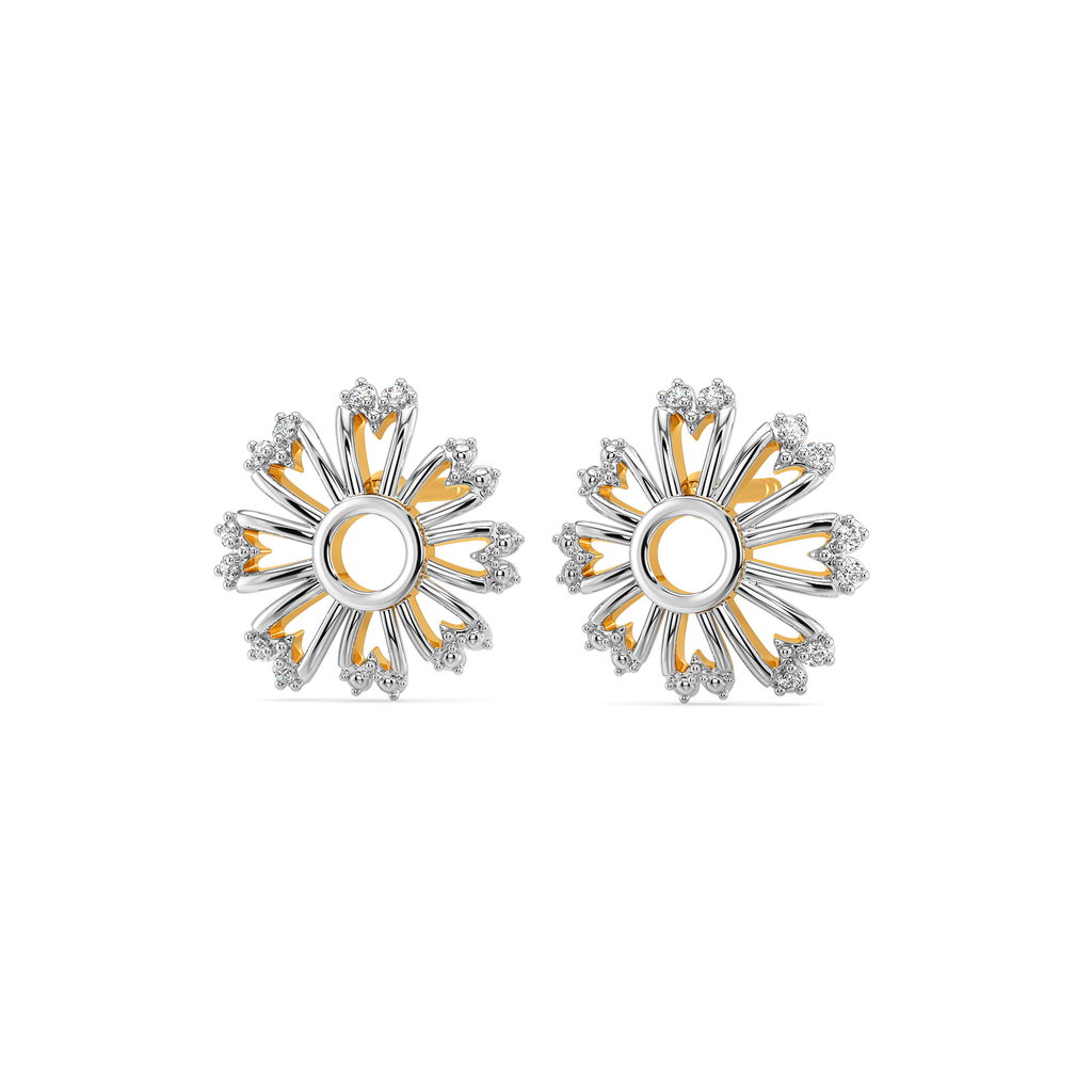 Iconic Bloom Diamond Earrings