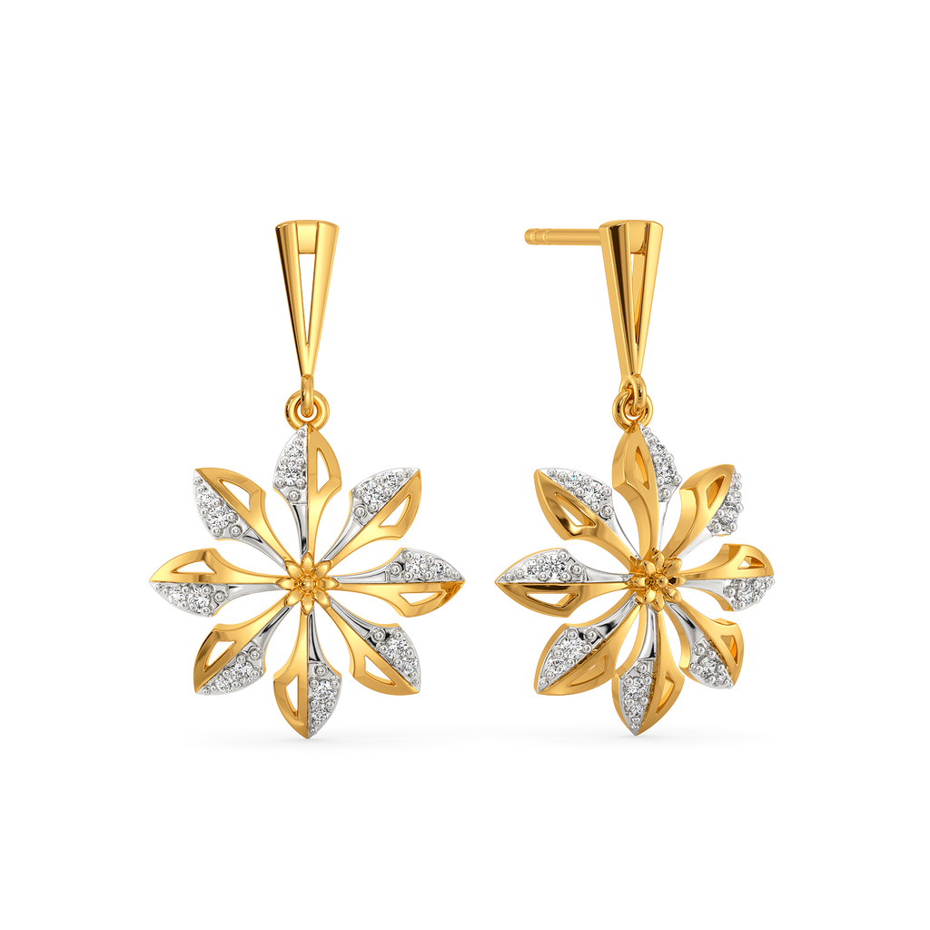 Blooms of Summer Diamond Earrings