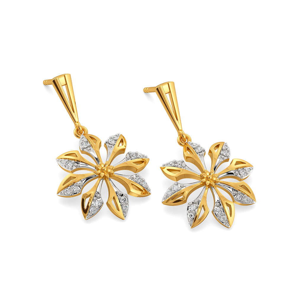 Blooms of Summer Diamond Earrings