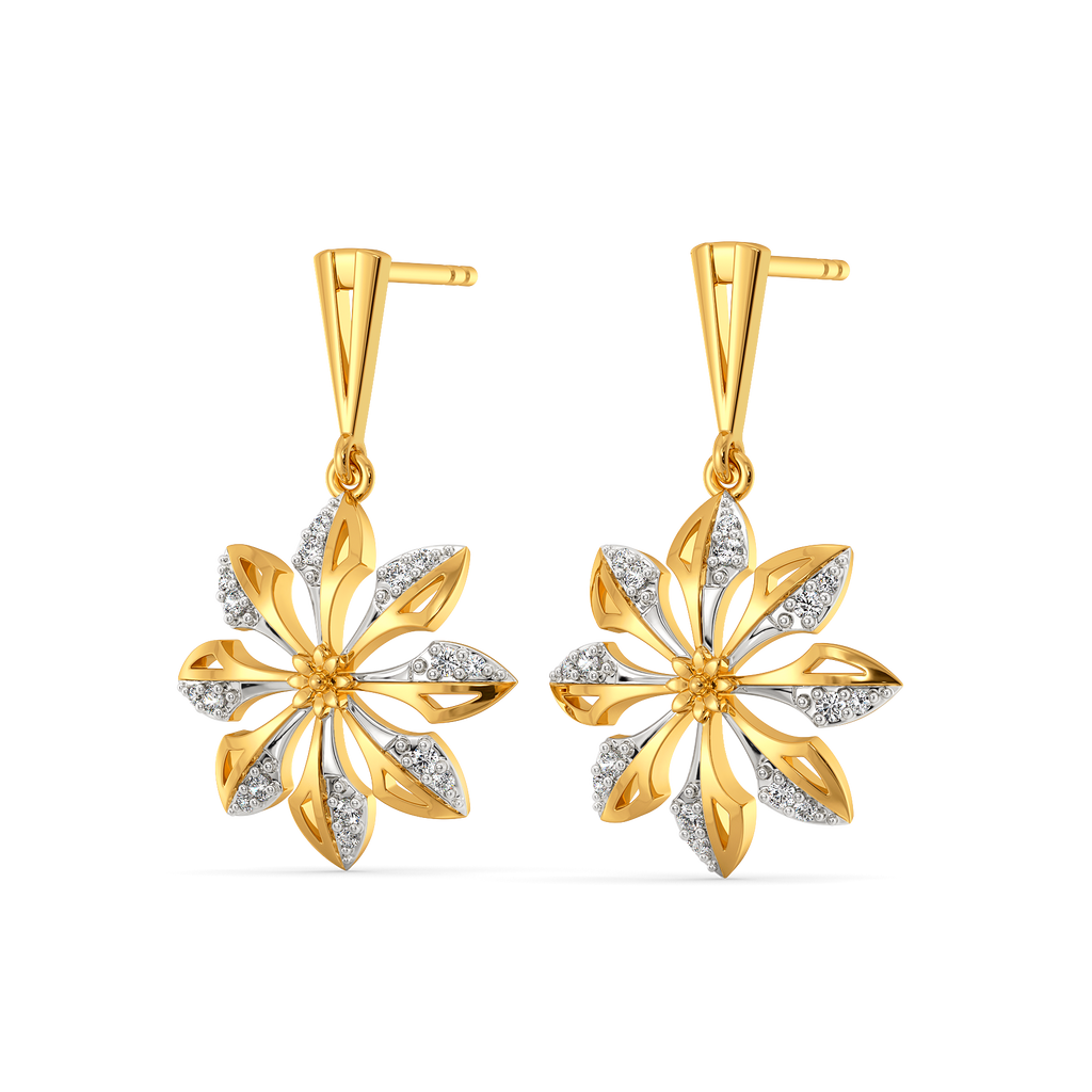 Blooms of Summer Diamond Earrings