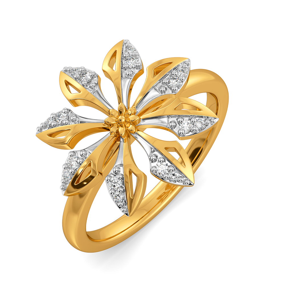 Blooms of Summer Diamond Rings