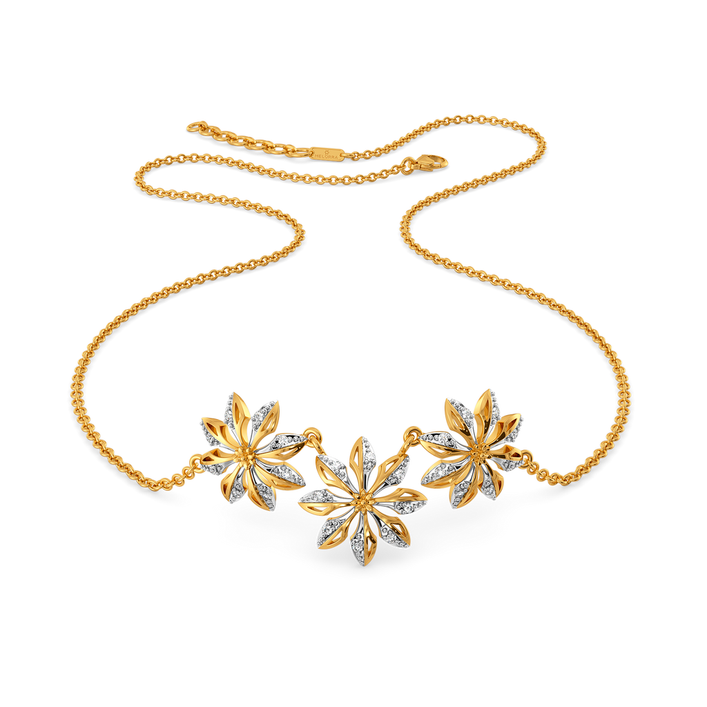 Blooms of Summer Diamond Necklaces