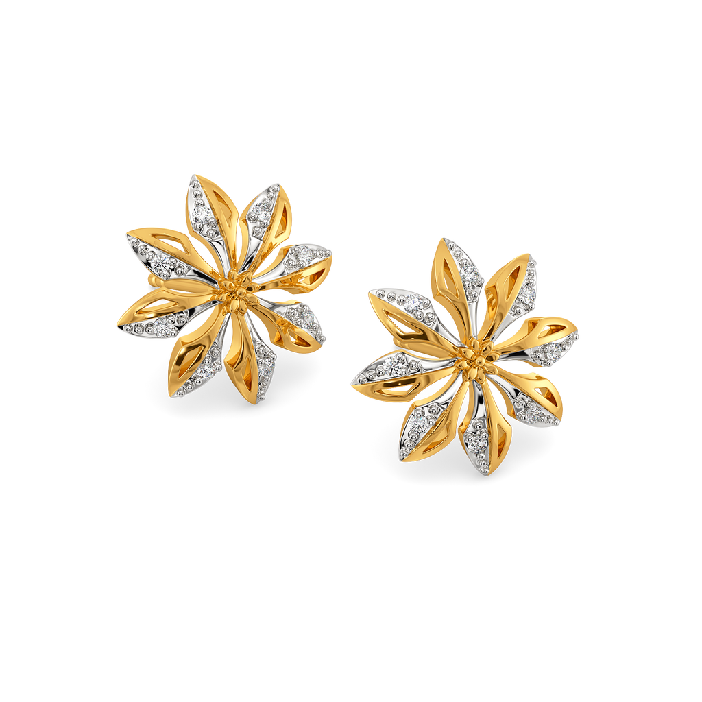Blooms of Summer Diamond Earrings
