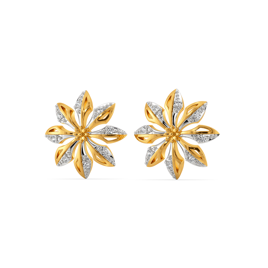 Blooms of Summer Diamond Earrings
