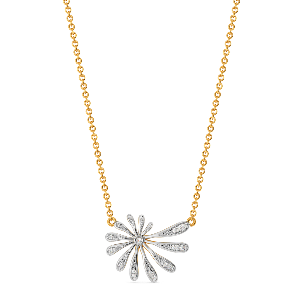 Powerful Flora Diamond Necklaces