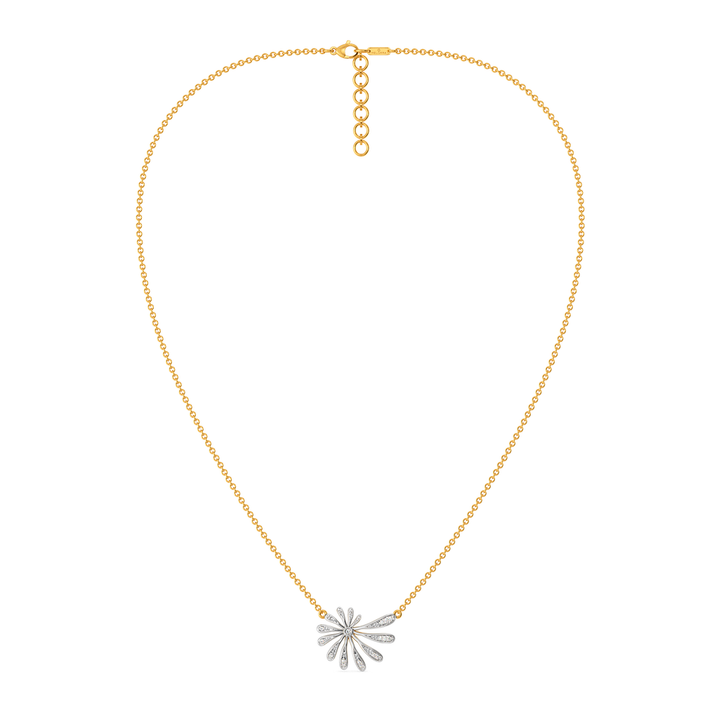 Powerful Flora Diamond Necklaces
